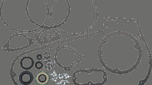 COMETIC Primary Gasket Kit - 4 Speed - '65-'85 FXST/FLST/FX/FL