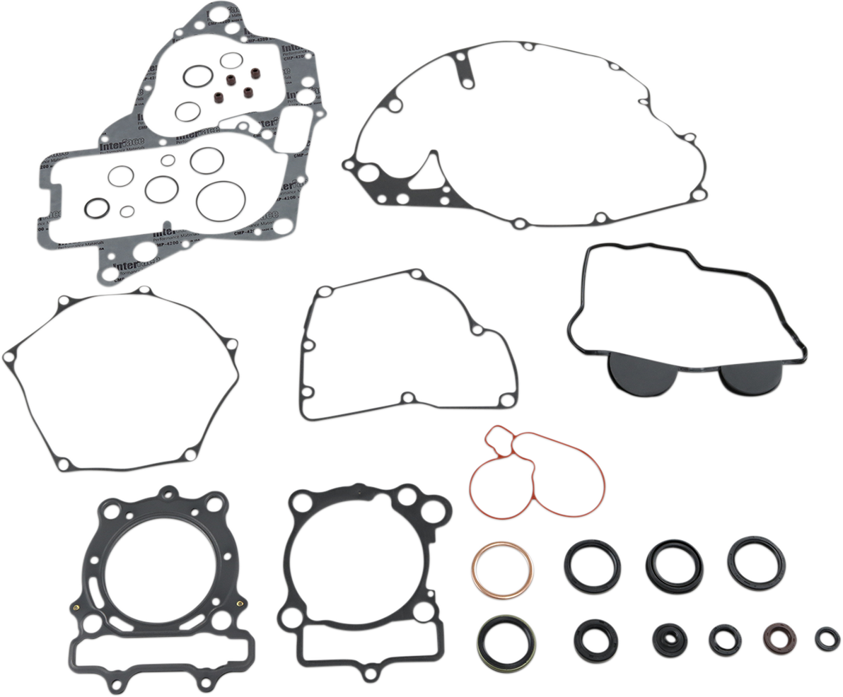 MOOSE OFFROAD Complete Motor Gasket Kit with Oil Seals - Suzuki