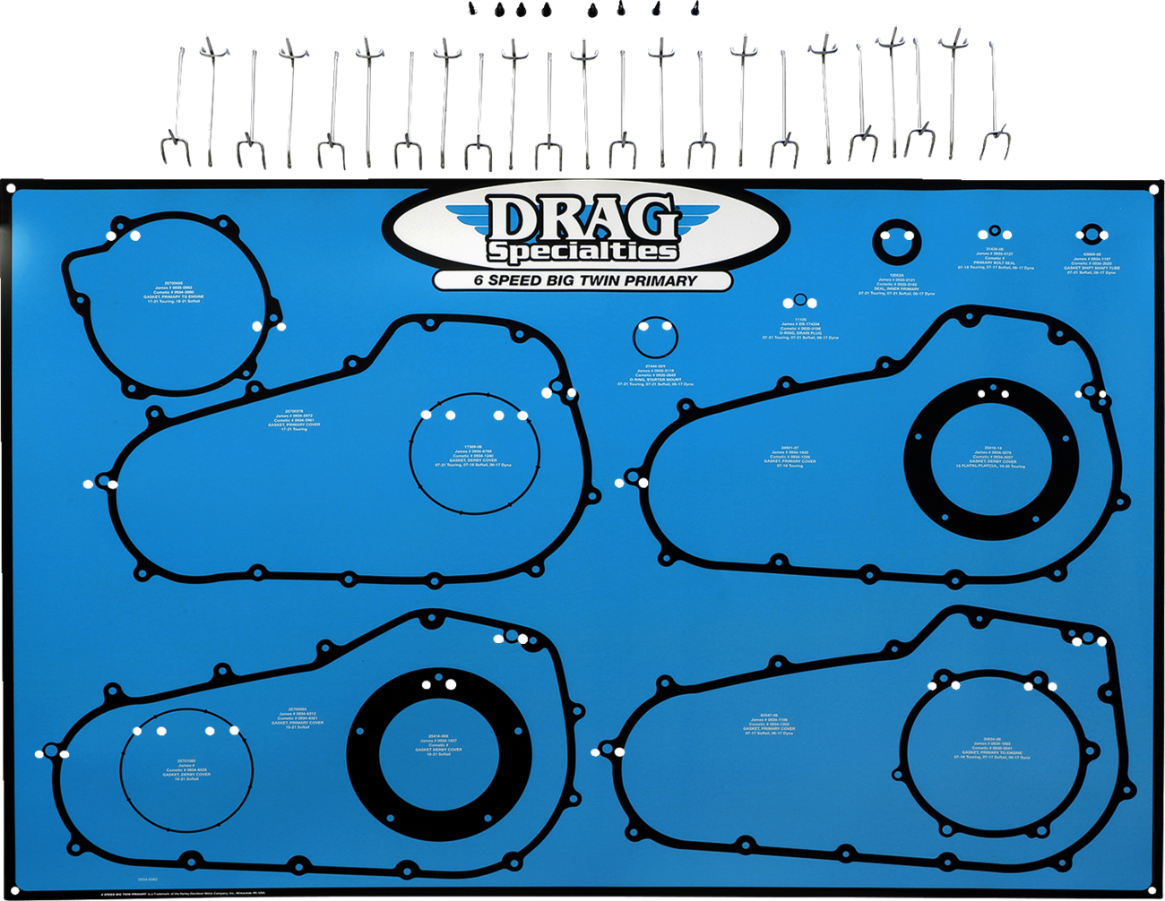 DRAG SPECIALTIES Gasket Board - 6 Speed