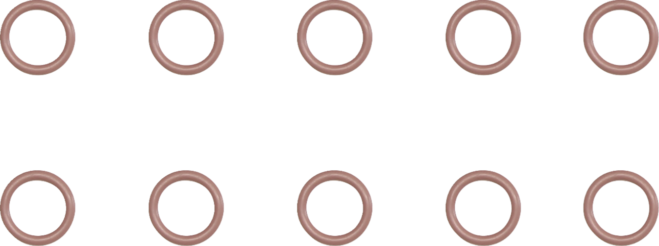 COMETIC Upper Pushrod Cover O-Ring - 10 Pack