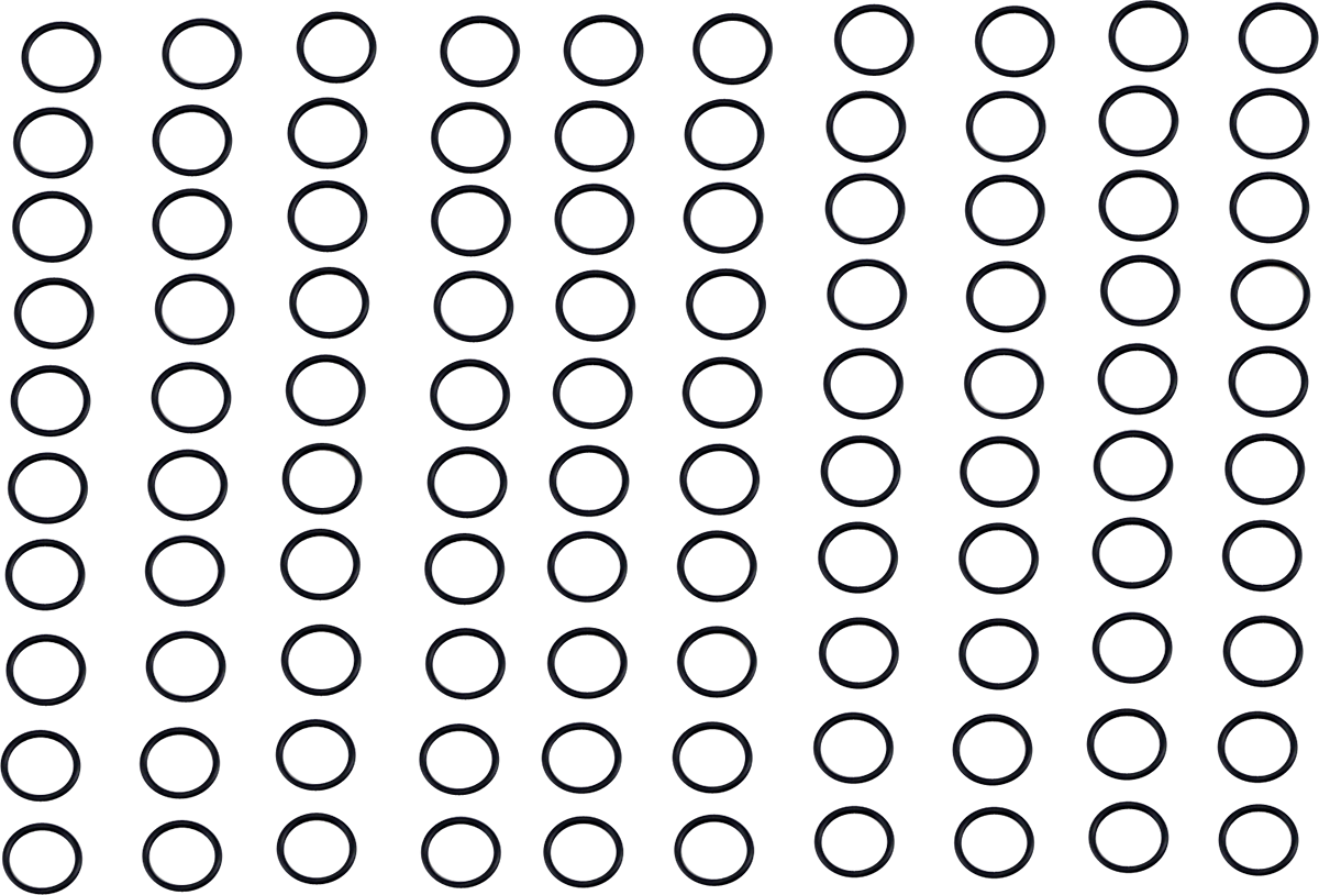 JAMES GASKET Oil Screen/Pump Plug O-Ring - 100 Pack - '71-'99 Big Twin