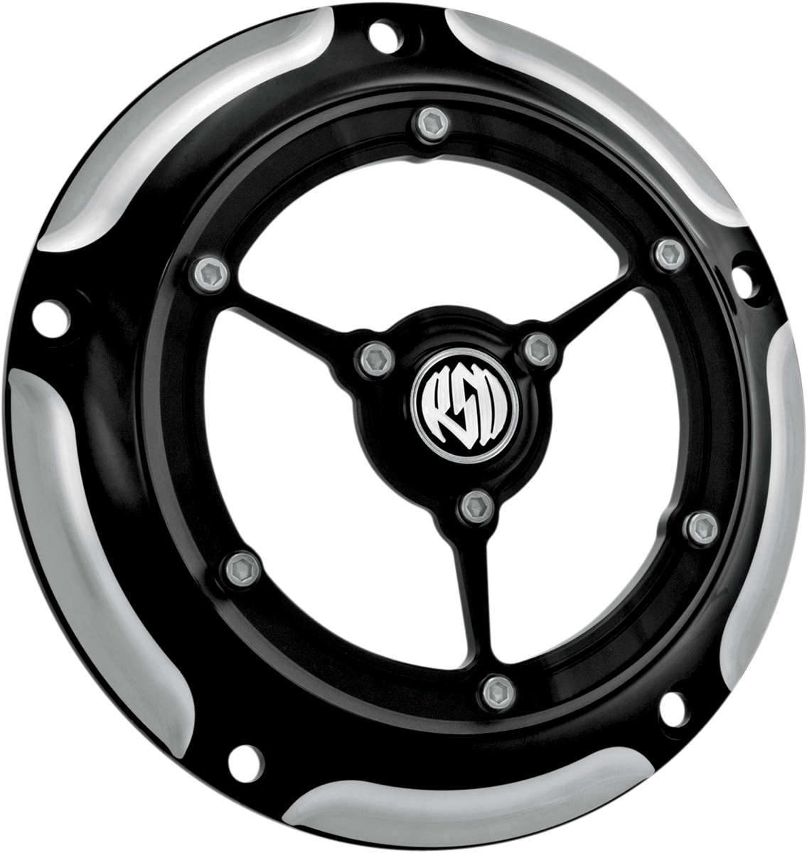 RSD Clarity Derby Cover - Contrast Cut™ - Big Twin