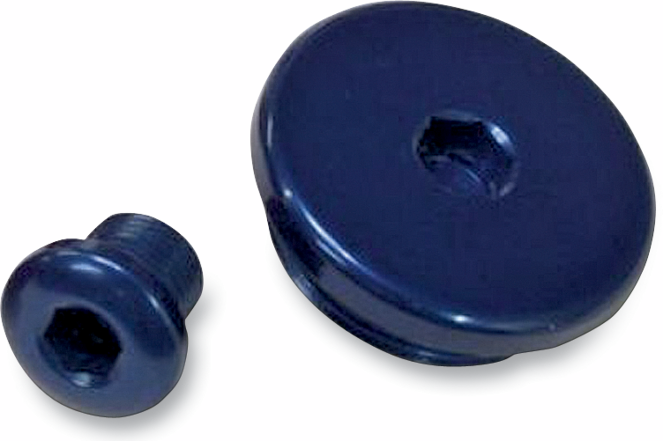 WORKS CONNECTION ENGINE PLUGS YFZ450R BLU