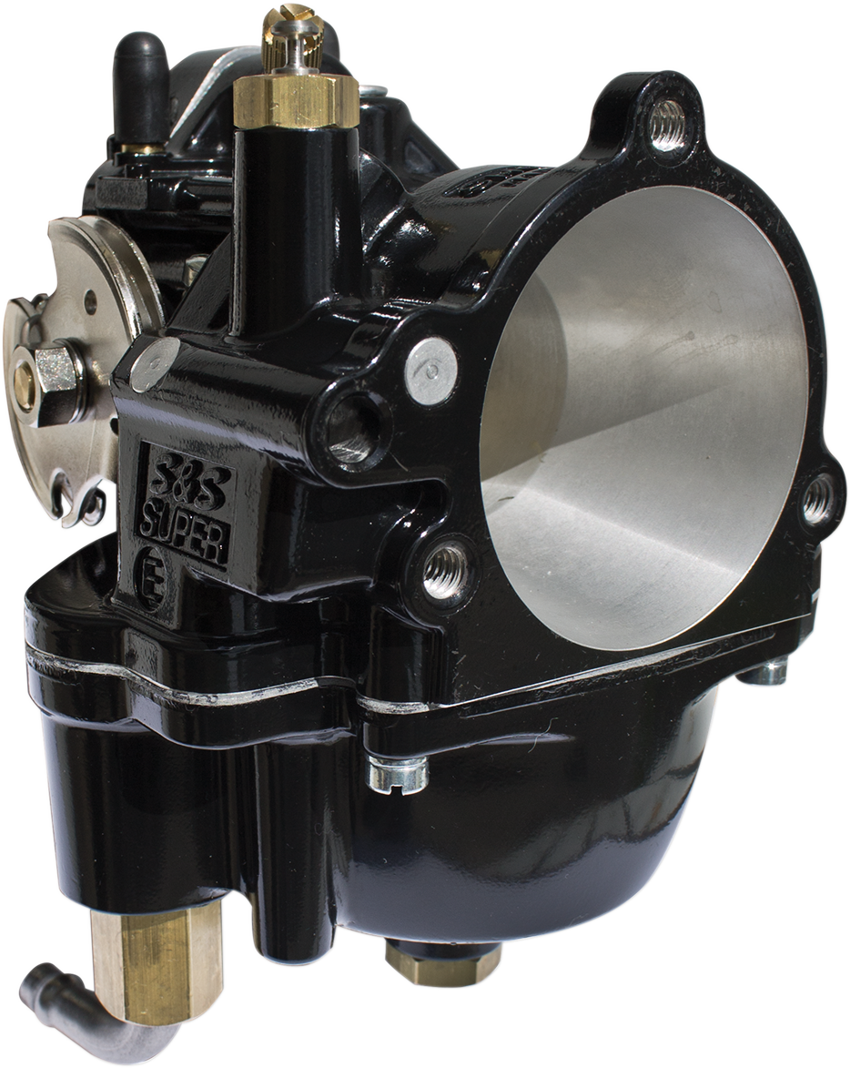 S&S CYCLE Super E Carburetor - Standard Bore - Black