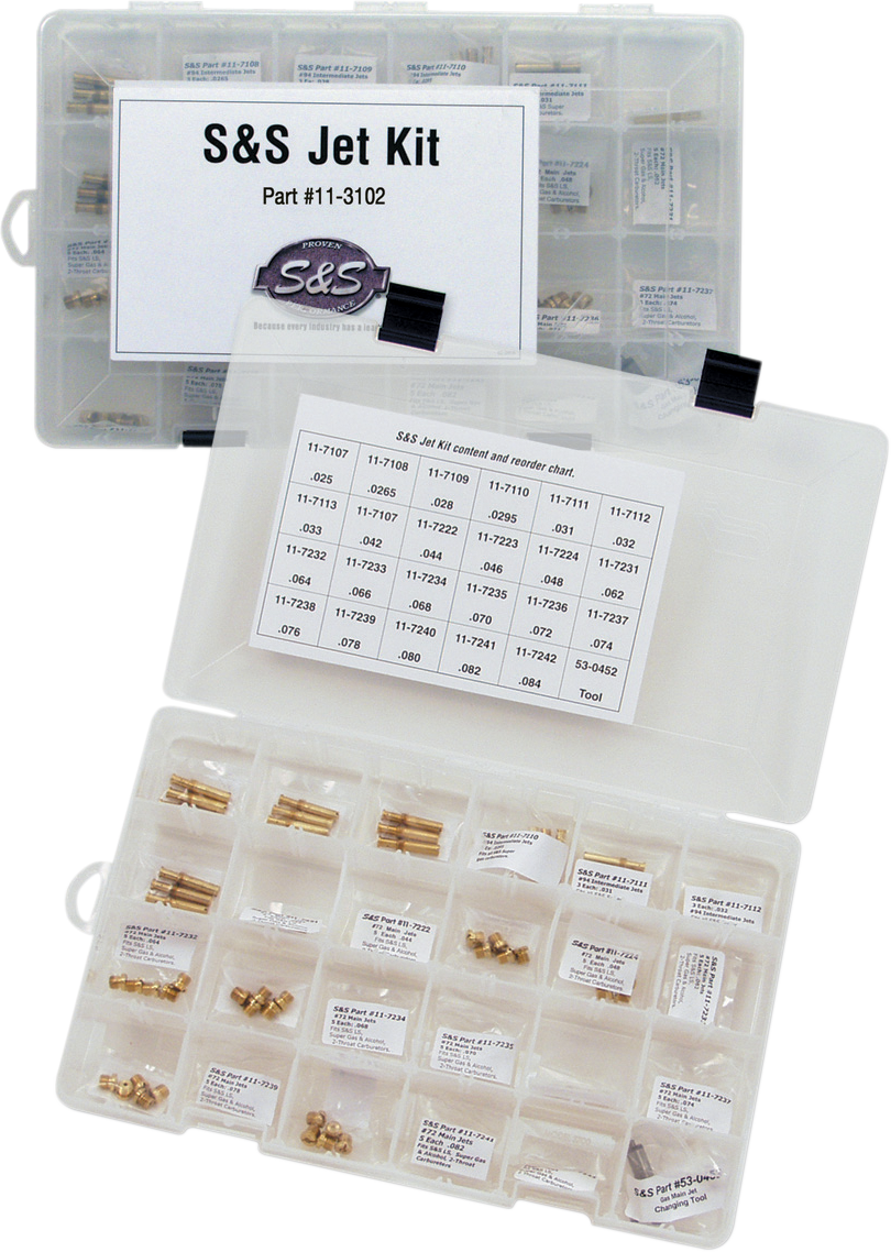 S&S CYCLE Dealer Carburetor Jet Kit