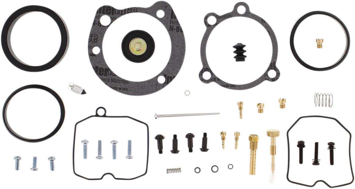 ALL BALLS CV Carburetor Rebuild Kit - '90-'99 Evolution Big Twin