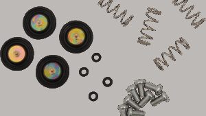 PARTS UNLIMITED Air Cut-Off Valve Rebuild Kit - Kawasaki