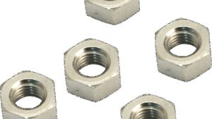 S&S CYCLE Throttle Shaft Nuts - Super E/G Carburetors - 5-Pack