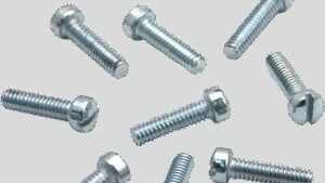 S&S CYCLE Slotted Flat Head Screws - 10-Pack