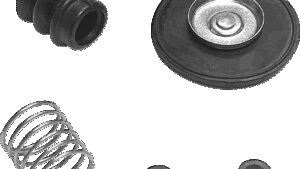 K&S TECHNOLOGIES Diaphragm Rebuild Kit - CV/Keihin Carbs