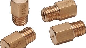 EBC A-Bax Precision Mikuni-Style Hex Head (HJ Prefix) Main Jets - #185 - 4-Pack