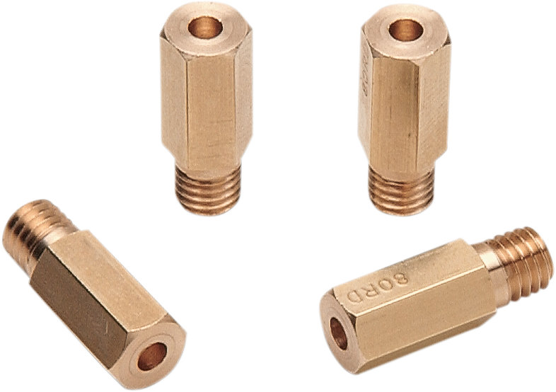 EBC A-Bax Precision Keihin-Style Hex Head (CR Prefix) Main Jets - #122 - 4-Pack