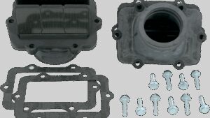 VFORCE/MOTO TASSINARI V-Force 3 Reed Valve Set with Intake Boot - Ski-Doo