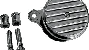 JOKER MACHINE High-Performance Air Cleaner Assembly Kit - Finned Chrome
