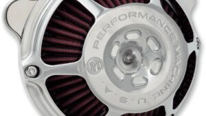 PERFORMANCE MACHINE (PM) Max HP Air Cleaner Kit - Chrome