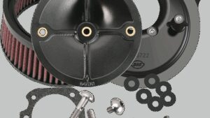 S&S CYCLE Super Stock™ Stealth Air Cleaner Kit - Black