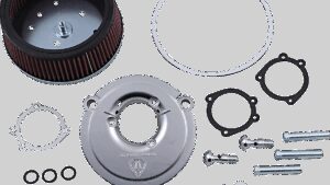 ARLEN NESS Big Sucker Air Cleaner Kit - Chrome - Stage I