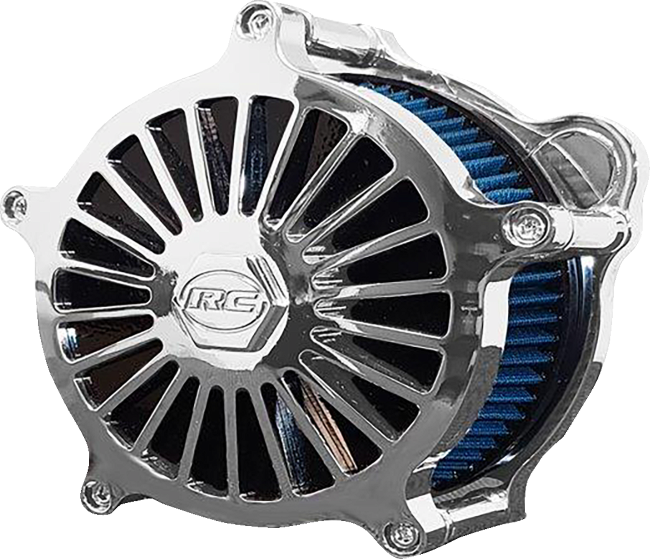 RC COMPONENTS Airstrike Air Cleaner - Chrome