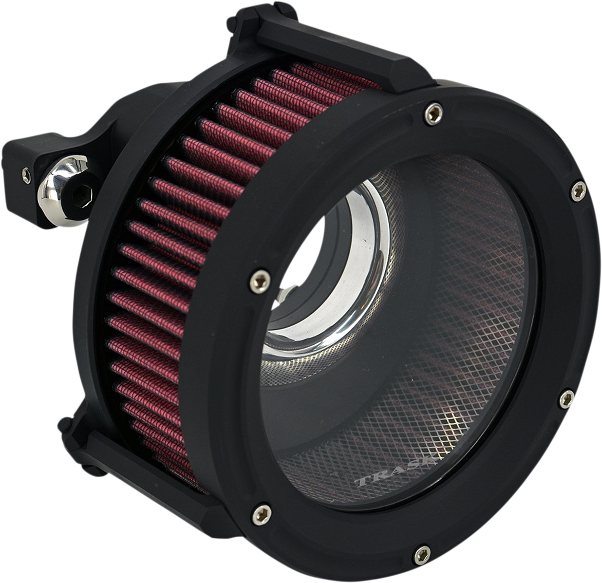 TRASK Assault Charge High-Flow Air Cleaner - Flat Black
