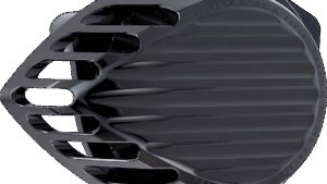 ROUGH CRAFTS Finned Air Cleaner - Black