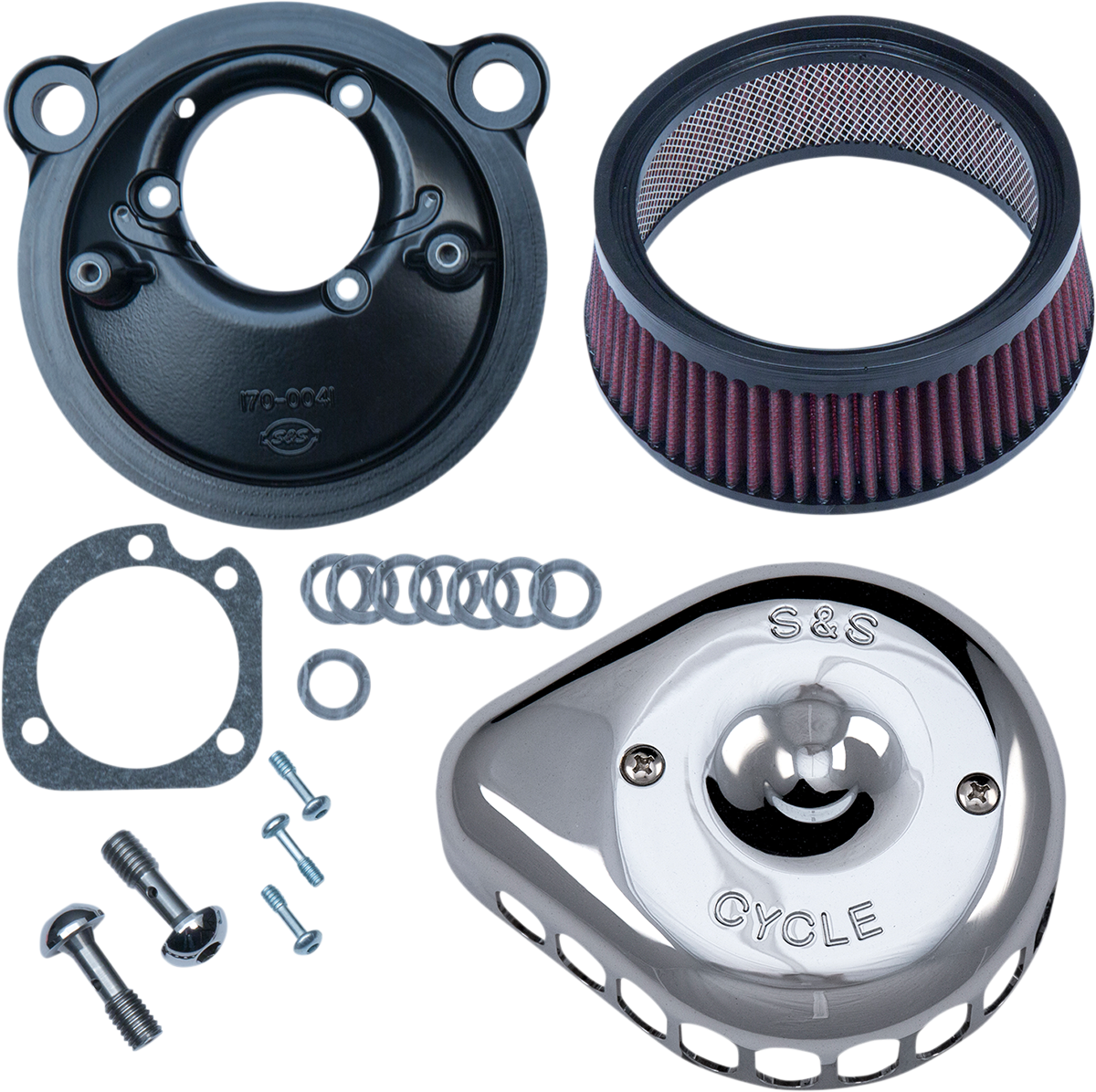 ARLEN NESS Inverted Series Air Cleaner Kit - Chrome - Image 2