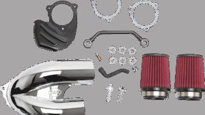 S&S CYCLE Tuned Induction Air Cleaner Kit - Chrome