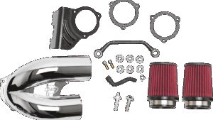 S&S CYCLE Tuned Induction Air Cleaner Kit - Chrome