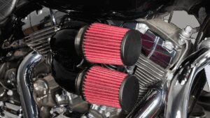 S&S CYCLE Tuned Induction Air Cleaner Kit - Gloss Black