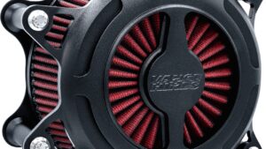 VANCE & HINES VO2 Blade Air Intake - Black Wrinkle