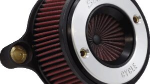S&S CYCLE Air Stinger Stealth Air Cleaner Kit - Chrome Ring