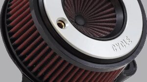 S&S CYCLE Air Stinger Stealth Air Cleaner Kit - Chrome Ring