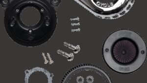 S&S CYCLE Air Stinger Stealth Air Cleaner Kit - Chrome