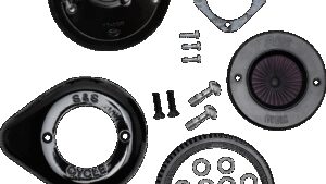 S&S CYCLE Air Stinger Stealth Air Cleaner Kit - Black
