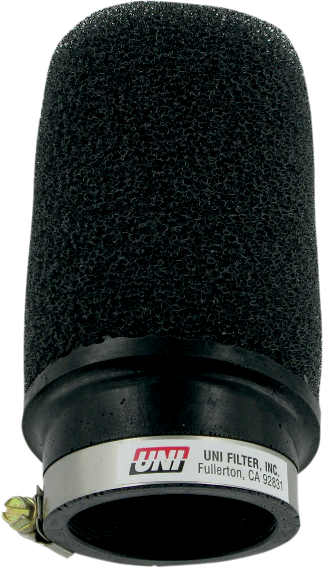 UNI FILTER Snowmobile Pod Air Filter - Angled - 2-1/4" ID