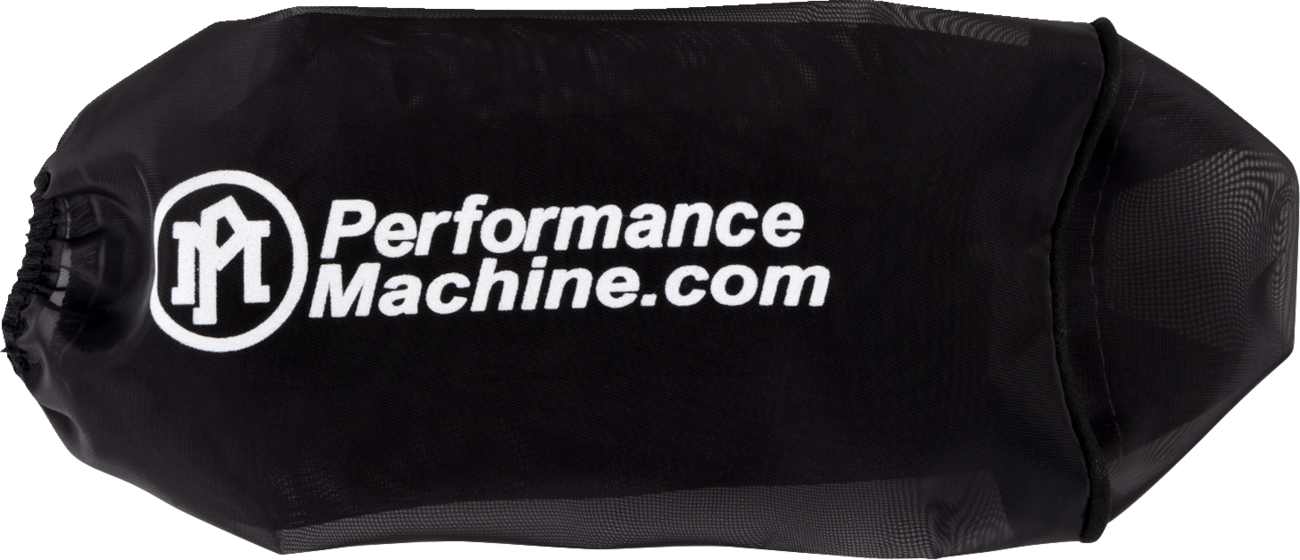 PERFORMANCE MACHINE (PM) Pullover Rain Sock - Black - Fast Air Intake Cleaners