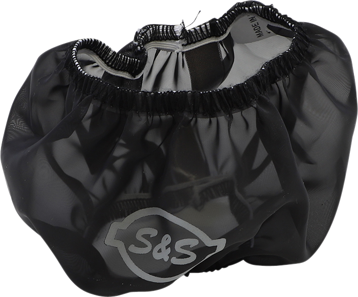 S&S CYCLE Pre-filter Rain Sock - Standard - Black - Super Sock Air Cleaner