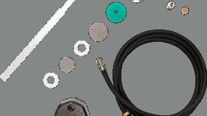 FEULING PARTS Vented Dipstick - Black - Dyna