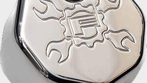 FEULING PARTS Replacement Vented Dipstick Cap - Polished