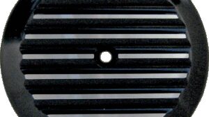 JOKER MACHINE Billet Air Cleaner Insert - Finned - Black