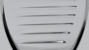 BARON Replacement BAK Air Cleaner Cover - Comet - Chrome