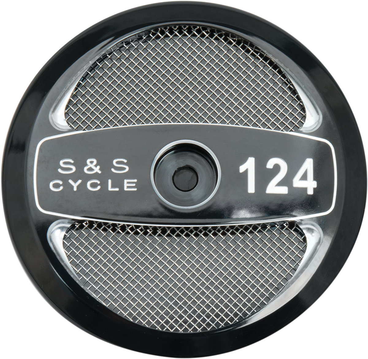 S&S CYCLE Stealth Air Cleaner Cover - Black - 124"