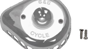 S&S CYCLE Air Cleaner Cover - Mini Teardrop - Chrome