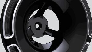 ARLEN NESS Velocity Air Cleaner Cover - Beveled - Black