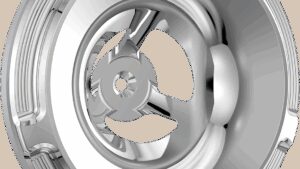 ARLEN NESS Velocity Air Cleaner Cover - Beveled - Chrome