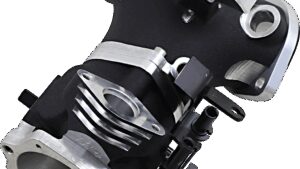 HORSEPOWER, INC Big Bore Throttle Body - Black - 51 mm - Twin Cam