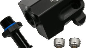 S&S CYCLE Replacement Fuel Rail Kit - Black - M8 Touring