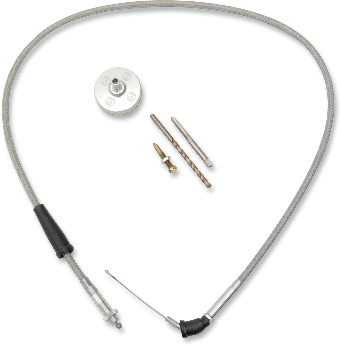 MOOSE OFFROAD Carburetor Cap Kit - Polished - Yamaha