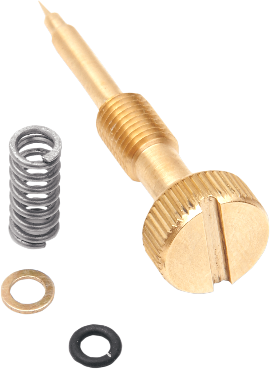 YOST PERFORMANCE Idle Air Adjusting Screw Kit - Brass - Constant Velocity Carburetors