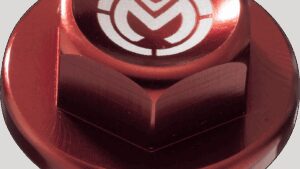 MOOSE OFFROAD Magnetic Float Bowl Drain Plug By Zip-ty - Red