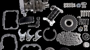 BAKER DRIVETRAIN Direct Drive Gear Set - 6-Speed - Polished